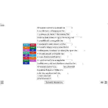 Image of 
<span>B2: Poem, 'Untidy Bedroom'</span>
