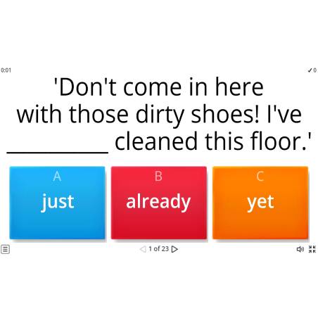 Image of 
<span>B1/B2: Present Perfect (quiz)</span>
