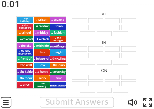 Image of 
<span>A2: At, In, On</span>
