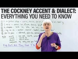 Embedded thumbnail for Learn about the COCKNEY ENGLISH accent &amp; dialect