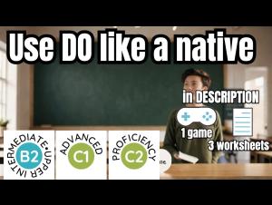 Embedded thumbnail for Collocations with 'Do'