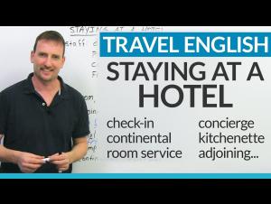 Embedded thumbnail for Real English for staying at a HOTEL