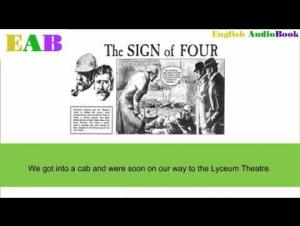 Embedded thumbnail for The Sign of Four - Chapter 1 (from 0:00:00 to 0:04:00)